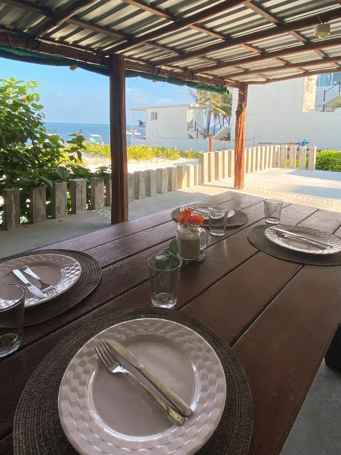Casa Lucia Beachfront Puerto Morelos Exterior photo