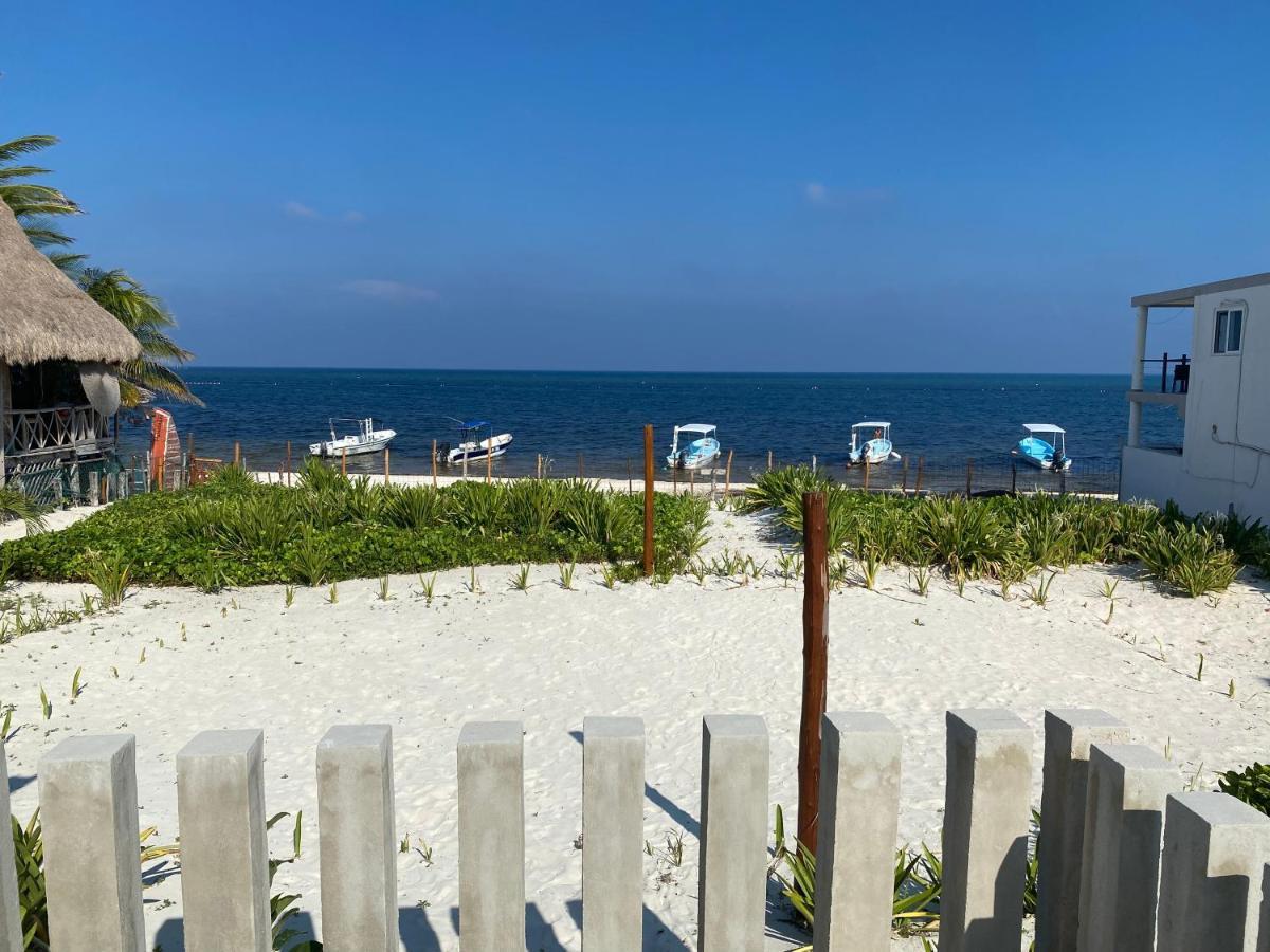 Casa Lucia Beachfront Puerto Morelos Exterior photo